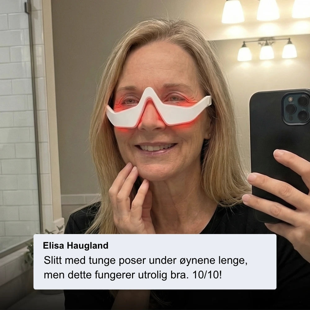 EyeLift® - Fjerner poser og ringer under øynene
